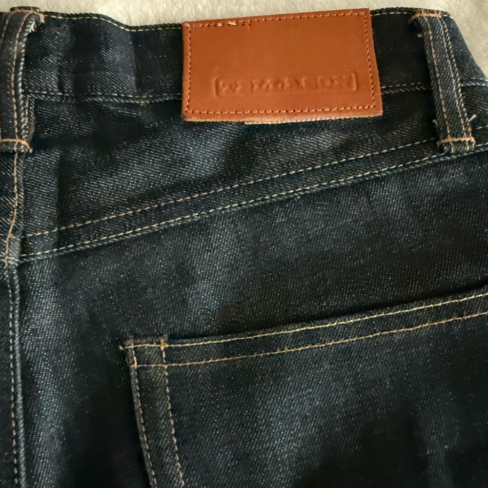 Tellason Ankara Straight Leg Selvage Jeans - 12.5 oz, Waist Size - 29